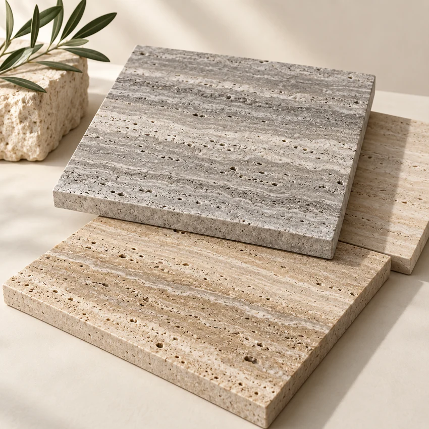 Travertine collection